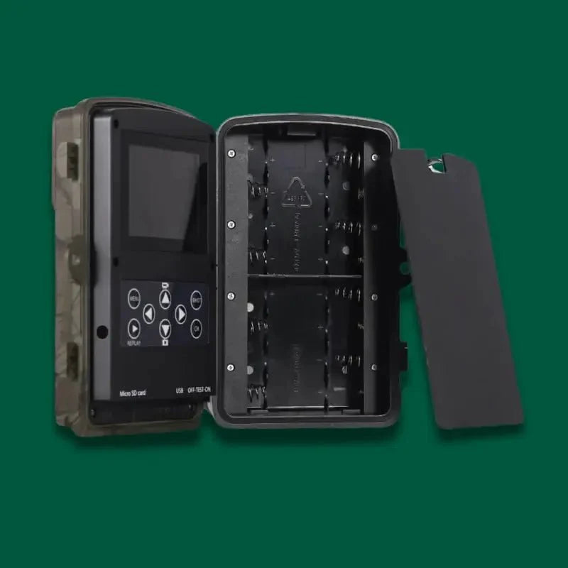 Wild Motion Detection Camera | Garden Wildlife Camera IP65 Waterproof, Full HD & Ideal for Hunting, Wildlife Observation & Security Monitoring