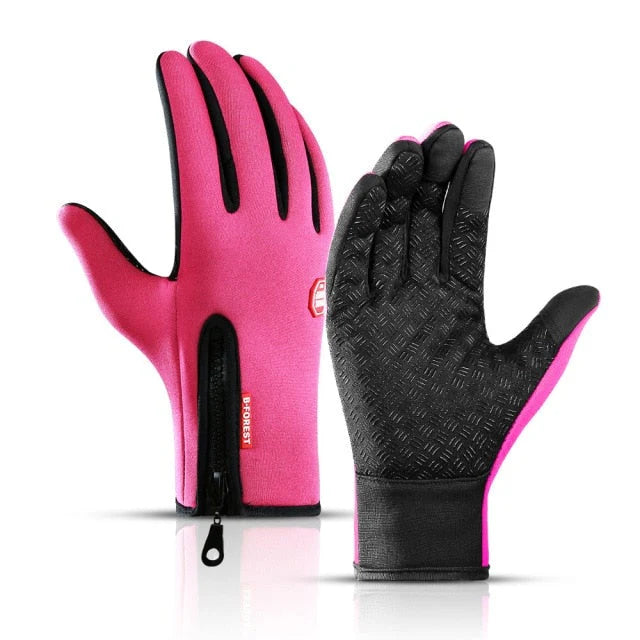 Waterproof Thermal Gloves for Men & Women | Touchscreen & Windproof | Anti-Slip Grip for Running, Cycling & Driving