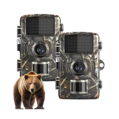 2x Night Vision Outdoor Wildlife Animal Cam Camera