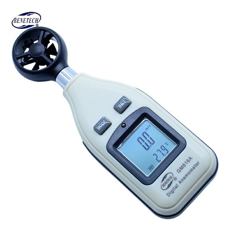 Window Spedometer Wind Speed Meter with LCD Backlight Display Handheld Windmeter – Gear ...