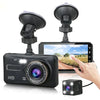 Image of Wireless Dashboard Camera for Vehicle Car Front and Rear Double