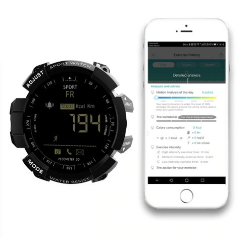 TactiTime Militärische Smartwatch – Fitness und Alltagstracking