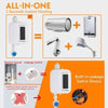 Image of Portable Water Heater | Tankless Hot Water Heater Electric 3500W | Temperature Control Knob