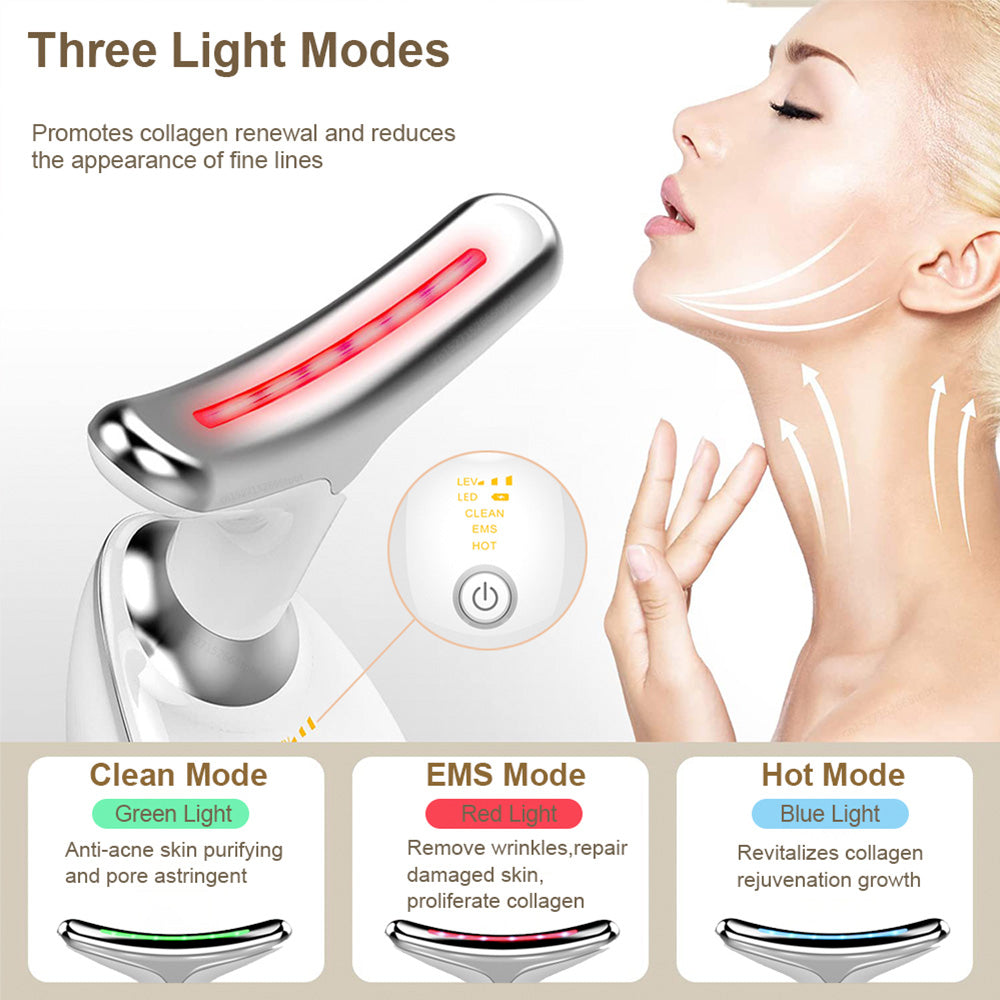 LED Photon Therapy Anti Wrinkle Double Chin Remover