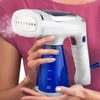 Image of Clothes Fabric Home Handheld Steamer and Garmets