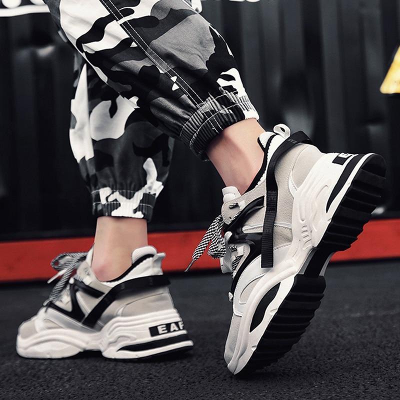 Vintage Dad Sneakers Light Breathable Men Casual Shoes Casual Tenis